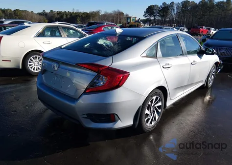 2017 Honda Civic Ex из США, поврежденный, VIN 2HGFC2F78HH569737